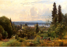 A-3952 Anders Andersen-Lundby - Letní den na jezeře Starnberg