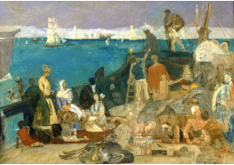 KO VI-235 Pierre Puvis de Chavannes - Marseilles brána do Orientu