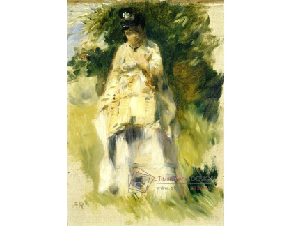 D-8048 Pierre-Auguste Renoir - Žena stojící u stromu