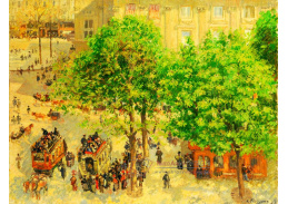 VCP-329 Camille Pissarro - Divadelní náměstí v Paříži