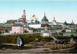 Fotochrom VF 309 Klášter Trinity Lavra St. Sergius, Rusko