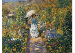 A-1697 Frederick Carl Frieseke - Cesta zahradou