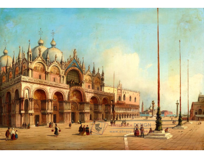 D-9307 Carlo Grubas - Piazza San Marco v Benátkách