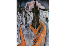 VELK 39 Ernst Ludwig Kirchner - Červené věže v Halle