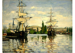 VCM 101 Claude Monet - Plavba po Seině v Rouen