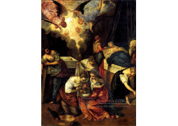 VSO22 Jacopo Tintoretto - Narození svatého Jana Křtitele