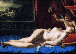 SO IV-312 Artemisia Gentileschi - Spící Venuše