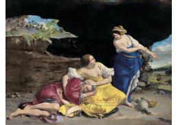 SO IX 204 Orazio Gentileschi - Lot a jeho dcery