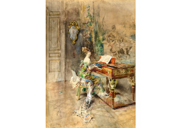 D-9095 Giovanni Boldini - Pianistka