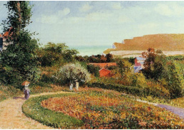 VCP-243 Camille Pissarro - Zahrada hotelu Berneval