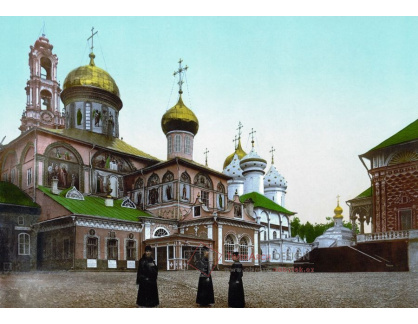 Fotochrom VF 310 Klášter Trinity Lavra St. Sergius, Rusko