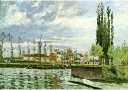 VCP-465 Camille Pissarro - Zámek v Pontoise