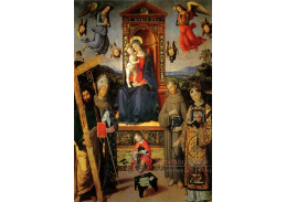 SO VII-184 Pinturicchio - Madonna na trůnu