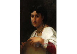 R15-33 Adolph William Bouguereau - Italka s tamburínou