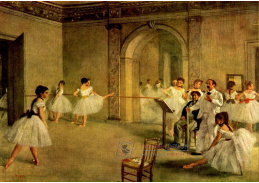 VR6-10 Edgar Degas - Balet v opeře Rue Peletier