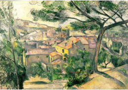 VR10-20 Paul Cézanne - Ranní pohled na L Estaque