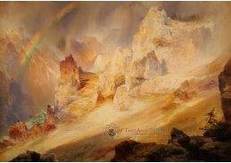 KO VI-398 Thomas Moran - Duha nad Grand Canyon v Yellowstone