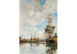 A-2781 Eugene Boudin - Dok v Deauville