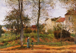 VCP-159 Camille Pissarro - Krajina poblíže Louveciennes