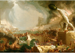 KO VI-383 Thomas Cole - Konec řimského impéria