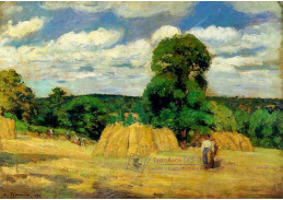 VCP-247 Camille Pissarro - Sklizeň v Montfoucault