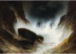 DDSO-5181 Karl Wilhelm Diefenbach - Bouře na pobřeží v Sorrento