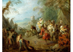 SO IX 283 Jean-Baptiste Joseph Pater - Vojenský tábor