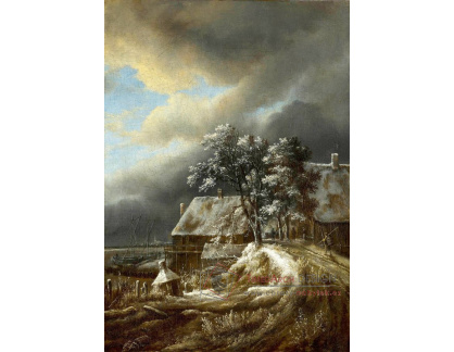 DDSO-2773 Jacob van Ruisdael - Zimní krajina