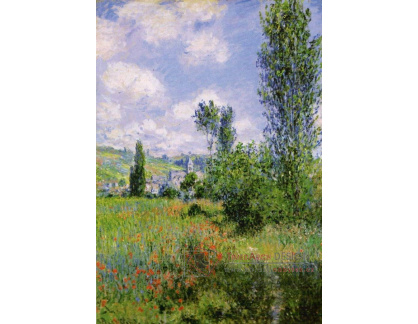 VCM 86 Claude Monet - Pohled na Vetheuil