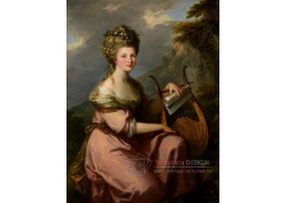 PORT-33 Angelica Kauffmann - Portrét Sarah Harrop