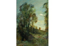 A-2878 Jean-Babtiste Camille Corot - Postava na mýtině