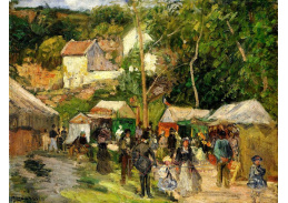 VCP-391 Camille Pissarro - Slavnost v Hermitage