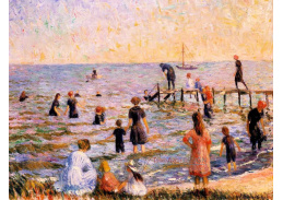 VU146 William Glackens - Koupání v Bellport