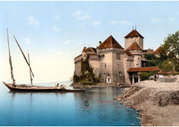 Fotochrom VF 270 Chateau de Chillon, Francie