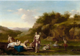 D-7105 Cornelis van Poelenburgh - Krajina s ženskými akty