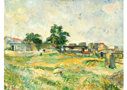 D-8200 Paul Cézanne - Krajina poblíž Paříže