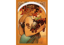 VAM25 Alfons Mucha - Fruits