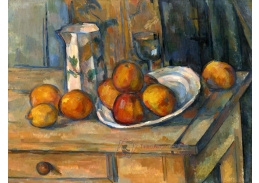 D-8209 Paul Cézanne - Zátiší s mléčným džbánem a ovocem