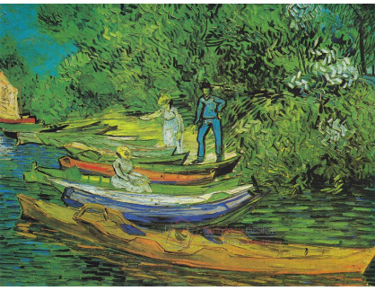 VR2-33  Vincent van Gogh - Na březích Oise v Auvers