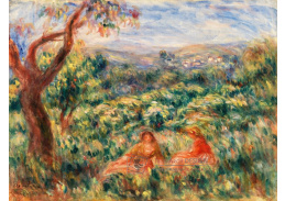 D-6847 Pierre-Auguste Renoir - Krajina se dvěmi dívkami