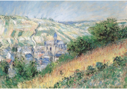 VCM 40 Claude Monet - Pohled na Vetheuil