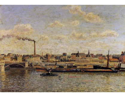 VCP-202 Camille Pissarro - Rouen odpoledne