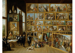 SO XI-353 David Teniers - Arcivévoda Leopold Vilém v jeho galerii v Bruselu