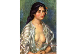 R14-20 Pierre-Auguste Renoir - Gabrielle s rozevřenou halenkou