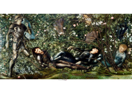 SO XVI-504 Edward Burne Jones - Rytíři a růžový vřes