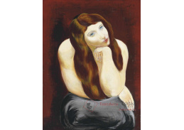 A-8207 Moise Kisling - Mladá dívka sedící