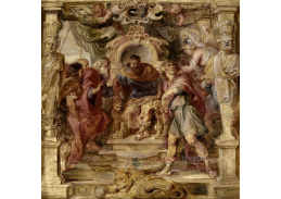 VRU252 Peter Paul Rubens - Achilles hněvající se na Agamemnona