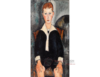 D-8419 Amedeo Modigliani - Chlapec ve školním oblečení