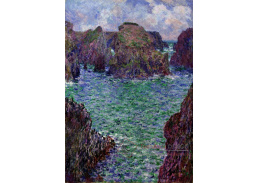 VCM 203 Claude Monet - Přístav Goulphar, Belle-Ile