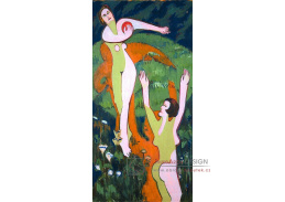 VELK 29 Ernst Ludwig Kirchner - Ženy s míčem